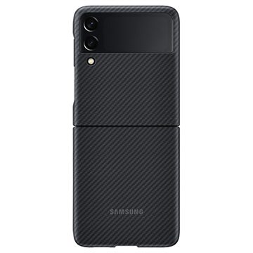 Husă Samsung Galaxy Z Flip3 5G - Aramid Cover EF-XF711SBEGWW - Negru