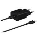 Încărcător Rapid de Voiaj cu Cablu USB-C - Samsung EP-T1510XBEGEU - 15W - Negru