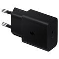 Încărcător Rapid de Voiaj USB-C - Samsung EP-T1510NBEGEU - 15W - Negru