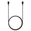 Cablu Samsung USB-C / USB-C EP-DX310JBEGEU - 3A, 1.8m - Negru