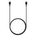 Cablu Samsung USB-C / USB-C EP-DX310JBEGEU - 3A, 1.8m - Negru