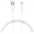 Cablu USB Tip-C la Tip-A Xiaomi Mi BHR4422GL - 1m (Ambalaj Deschis - Satisfăcător) - Alb