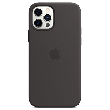 Husă Silicon Apple MHL73ZM/A iPhone 12/12 Pro - cu MagSafe - Negru