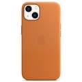 Husă Piele cu MagSafe iPhone 13 - Apple MM103ZM/A - Maro Auriu