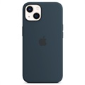 Husă Silicon iPhone 13 cu MagSafe - Apple MM293ZM/A - Abis Albastru