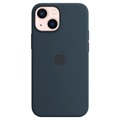 Husă Silicon iPhone 13 Mini cu MagSafe - Apple MM213ZM/A - Abis Albastru