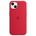 Husă Silicon iPhone 13 Mini cu MagSafe - Apple MM233ZM/A - Roșu