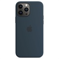 Husă Silicon iPhone 13 Pro Max cu MagSafe - Apple MM2T3ZM/A - Abis Albastru