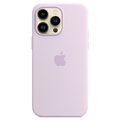 Husă Silicon iPhone 14 Pro cu MagSafe - Apple MPTJ3ZM/A (Ambalaj Deschis - Excelent) - Liliac