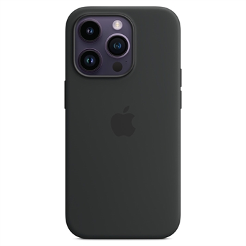Husă Silicon iPhone 14 Pro Max cu MagSafe - Apple MPTP3ZM/A - Midnight