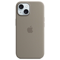 Husă Silicon iPhone 15 cu MagSafe - Apple MT0Q3ZM/A - Lut