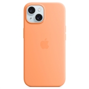 Husă Silicon iPhone 15 cu MagSafe - Apple MT0W3ZM/A