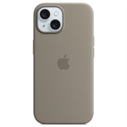 Husă Silicon iPhone 15 Plus cu MagSafe - Apple MT133ZM/A