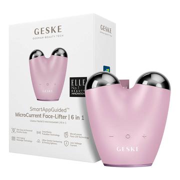 Geske 6-în-1 lifting facial cu microcurenți - Roz