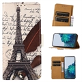 Husă Portofel Sony Xperia 1 V - Glam - Turnul Eiffel