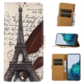 Husă Portofel Samsung Galaxy A14 - Glam - Turnul Eiffel