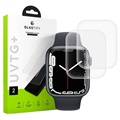 Geam Protecție Ecran Apple Watch Series 9/8/7 - Glastify UVTG+ - 41mm - 2 Buc.