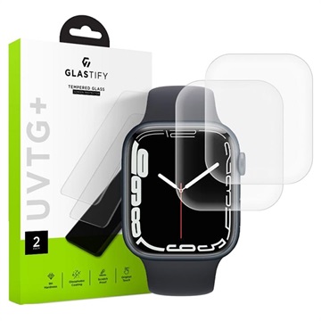 Geam Protecție Ecran - 9H - Apple Watch Series 9/8/7 - Glastify UVTG+ - 45mm