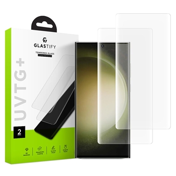 Geam Protecție Ecran Samsung Galaxy S23 Ultra 5G - Glastify UVTG+ - 2 Buc.