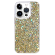 Husă TPU iPhone 15 Pro - Glitter Flakes