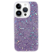 Husă TPU iPhone 15 Pro Max - Glitter Flakes