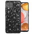 Husă Hibrid Samsung Galaxy A42 5G - Glitter - Negru