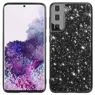 Husă Hibrid Samsung Galaxy S21 FE 5G - Glitter - Negru