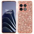 Husă Hibrid OnePlus 10 Pro - Glitter - Auriu Roze