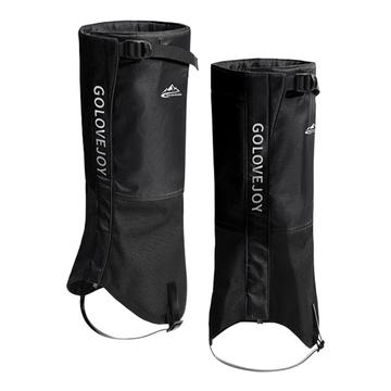 Golovejoy HX39 Ghetre impermeabile pentru picioare - căptușeală de pluș pentru drumeții, alpinism și schi - L