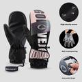 Golovejoy SK34 Winter Skiing Gloves - mănuși impermeabile, rezistente la vânt, cu ecran tactil - L