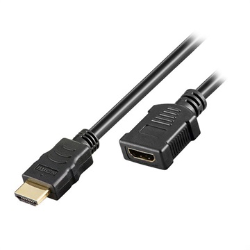 Cablu prelungitor HDMI Goobay cu Ethernet