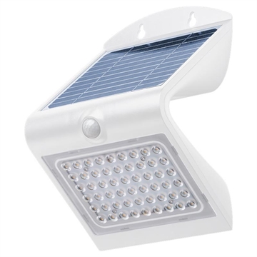 Goobay LED Lampă solară de perete cu senzor de mișcare - 4W - Alb
