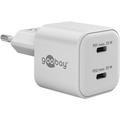Încărcător rapid Goobay Nano GaN Dual USB-C PD 35W