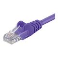 Cablu de rețea Goobay RJ45 UTP CAT 5e - 1m - violet
