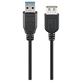 Cablu Prelungitor Goobay SuperSpeed USB 3.0 - 1.8m - Negru