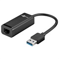 Adaptor de rețea Goobay USB 3.0 / Gigabit Ethernet - negru
