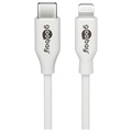 Cablu De Încărcare Și Date USB-C / Lightning Goobay - 2m - Alb