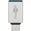 Goobay Adaptor USB-C la USB-A femelă - argintiu