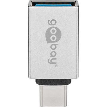 Goobay Adaptor USB-C la USB-A femelă - argintiu