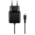 Încărcător Perete Universal MicroUSB Goobay - 15W, 5V/3A - Negru