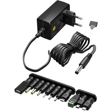 Goobay Sursă de alimentare universală cu 11 adaptoare interschimbabile - 3-12V