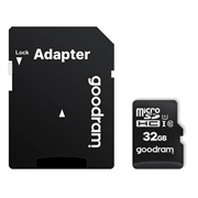 GoodRam MicroSDHC Memory Card M1AA-0320R12 - Class 10 - 32GB