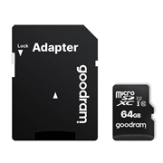 GoodRam MicroSDHC Memory Card M1AA-0640R12 - Class 10