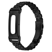 Curea Google Fitbit Air din oțel inoxidabil - Negru