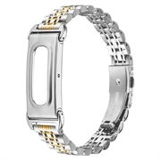 Curea Google Fitbit Air din oțel inoxidabil - argintiu / auriu