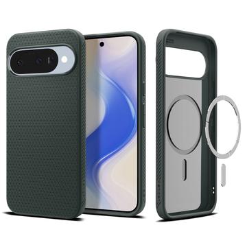 Husă TPU MagSafe Google Pixel 10/10 Pro Spigen Liquid Air Mag - Verde abisal