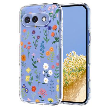 Google Pixel 10a Husă TPU cu model floral - Margarete