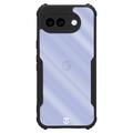 Husă cu colțuri ranforsate Google Pixel 10a - Tactical Quantum Stealth - transparentă / neagră