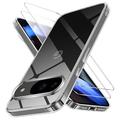 Google Pixel 11 Pro XL Husă TPU și 2x Geamuri Protecție Ecran - Clar