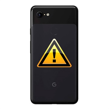 Reparație Capac Baterie Google Pixel 3 XL - Negru